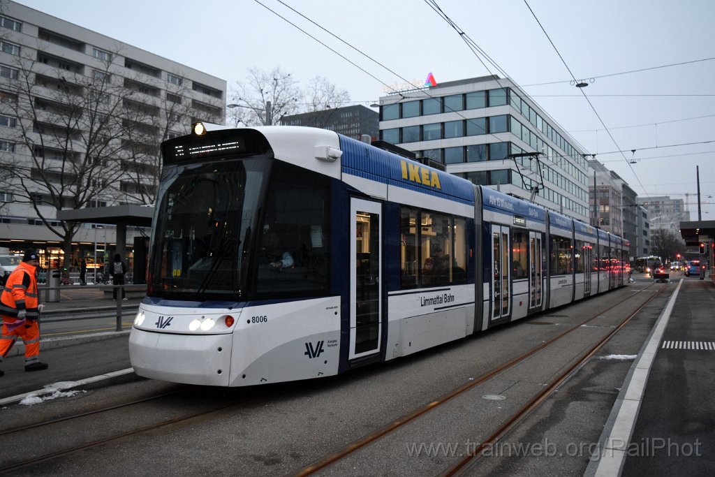 8924-0009-120124.jpg - AVA Be 6/8 8006 / Bahnhof Altstetten 12.1.2024