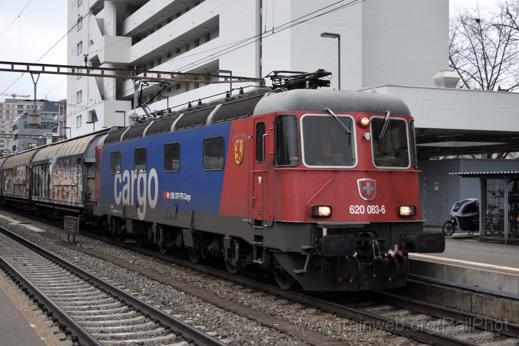 8939-0033-260124.jpg - SBB-CFF Re 620.083-6 "Amsteg - Silenen" / Zürich-Altstetten 26.1.2024