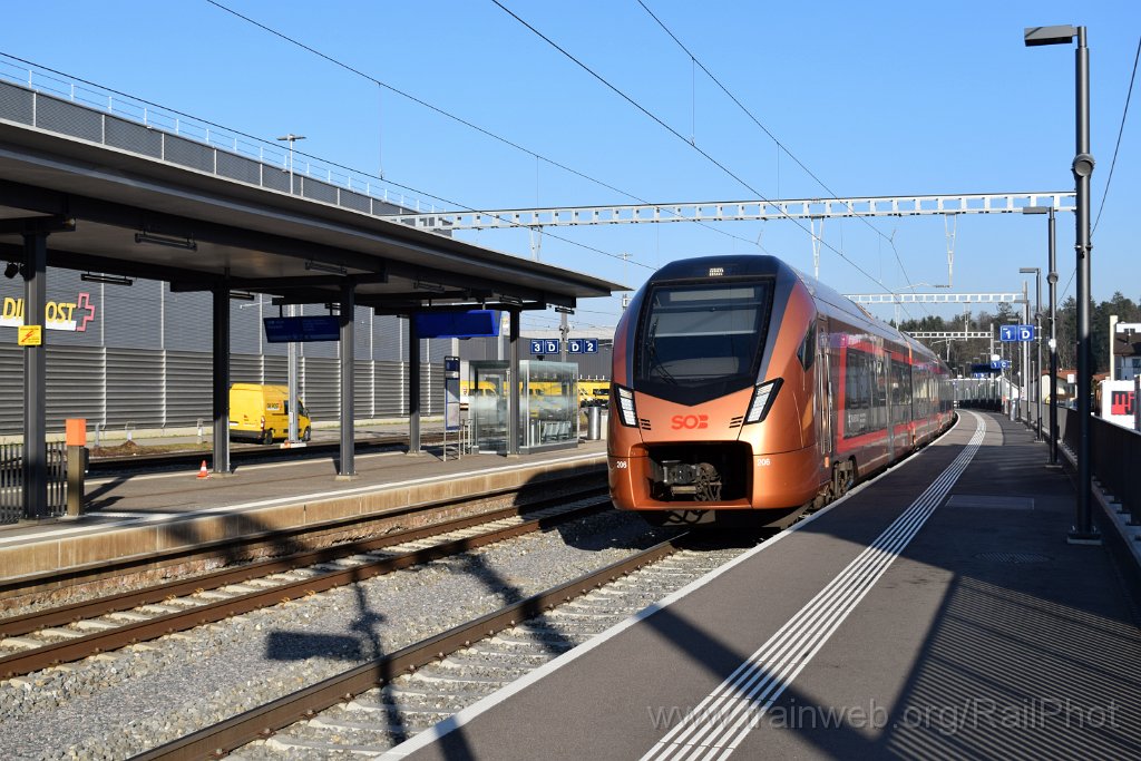 8948-0029-310124.jpg - SOB RABe 526.206-8 / Mägenwil 31.1.2024
