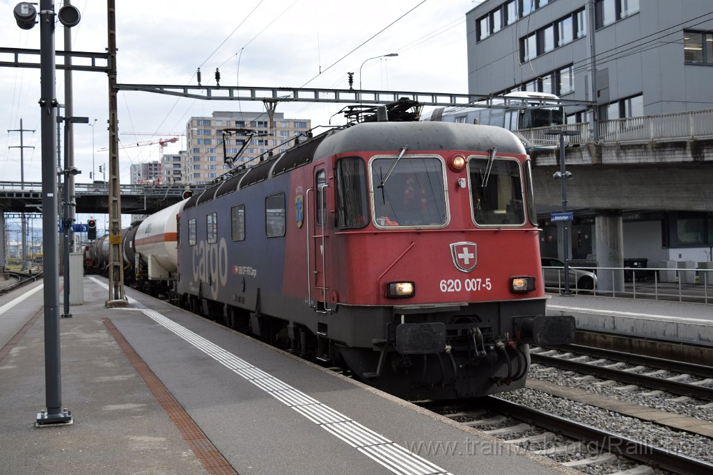 8954-0011-020224.jpg - SBB-CFF Re 620.007-5 "Wattwil" / Zürich-Altstetten 2.2.2024