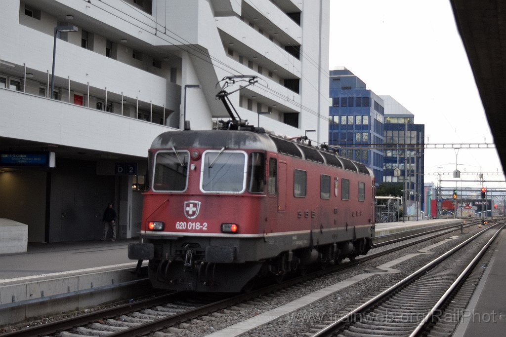 8971-0023-160224.jpg - SBB-CFF Re 6/6 11618 "Dübendorf" / Zürich-Altstetten 16.2.2024