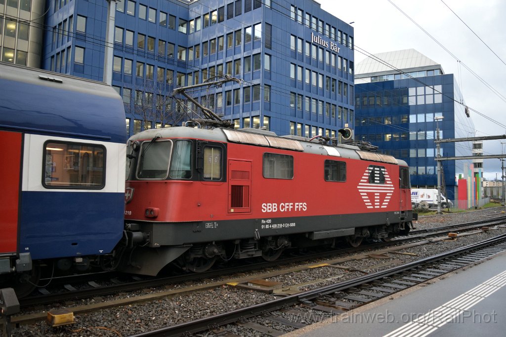 8971-0048-190224.jpg - SBB-CFF Re 420.218-0 / Zürich-Altstetten 19.2.2024