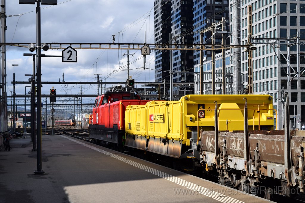 8978-0005-200224.jpg - SBB-CFF Fans 307 + Aem 940.050-8 / Zürich-Altstetten 20.2.2024