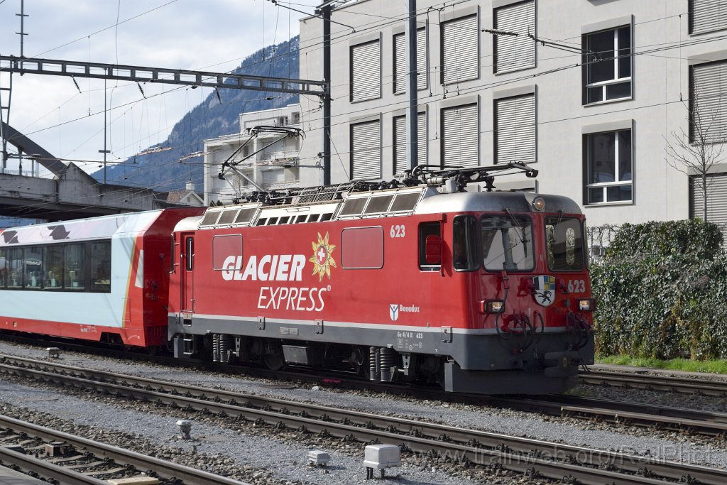 8980-0006-020324.jpg - RhB Ge 4/4" 623 "Bonaduz" / Chur 2.3.2024