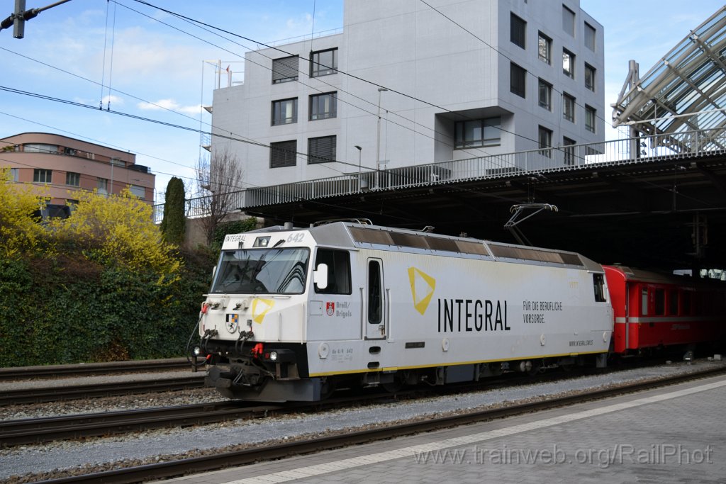 8984-0017-020324.jpg - RhB Ge 4/4''' 642 "Breil" / Chur 2.3.2024