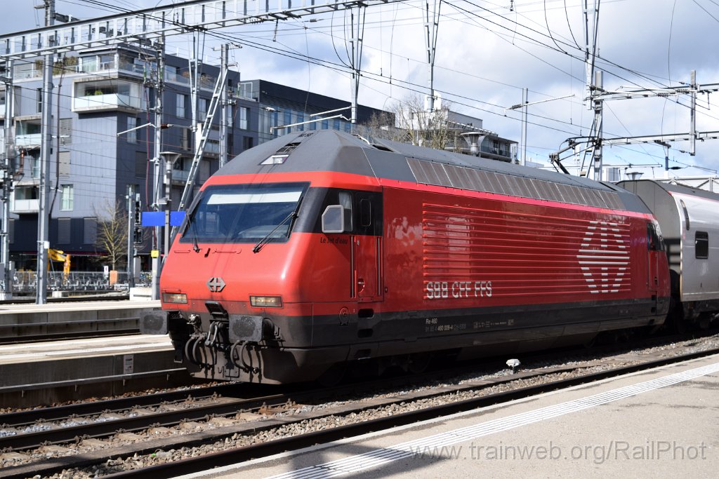 9000-0038-160324.jpg - SBB-CFF Re 460.009-4 "Le jet d'eau" / Winterthur 16.3.2024