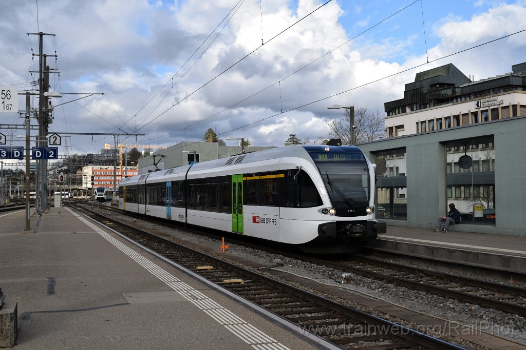 9002-0027-160324.jpg - Thurbo RABe 526.771-1 "Kanton Luzern" / Schaffhausen 16.3.2024