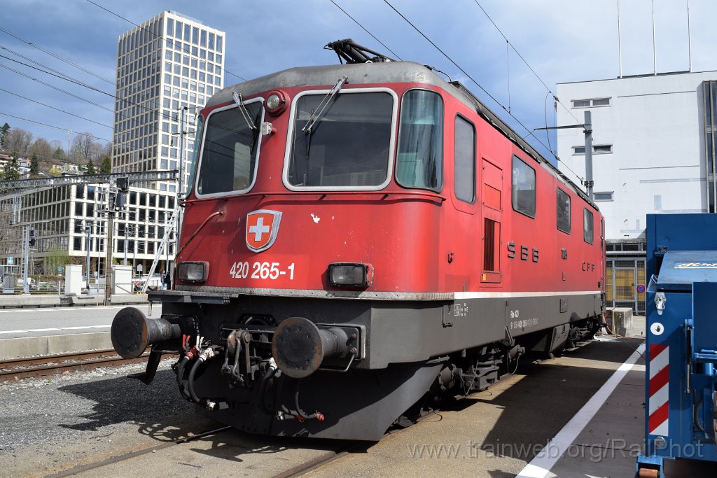 9014-0013-310324.jpg - SBB-CFF Re 4/4" 11265 / St.Gallen HB 31.3.2024