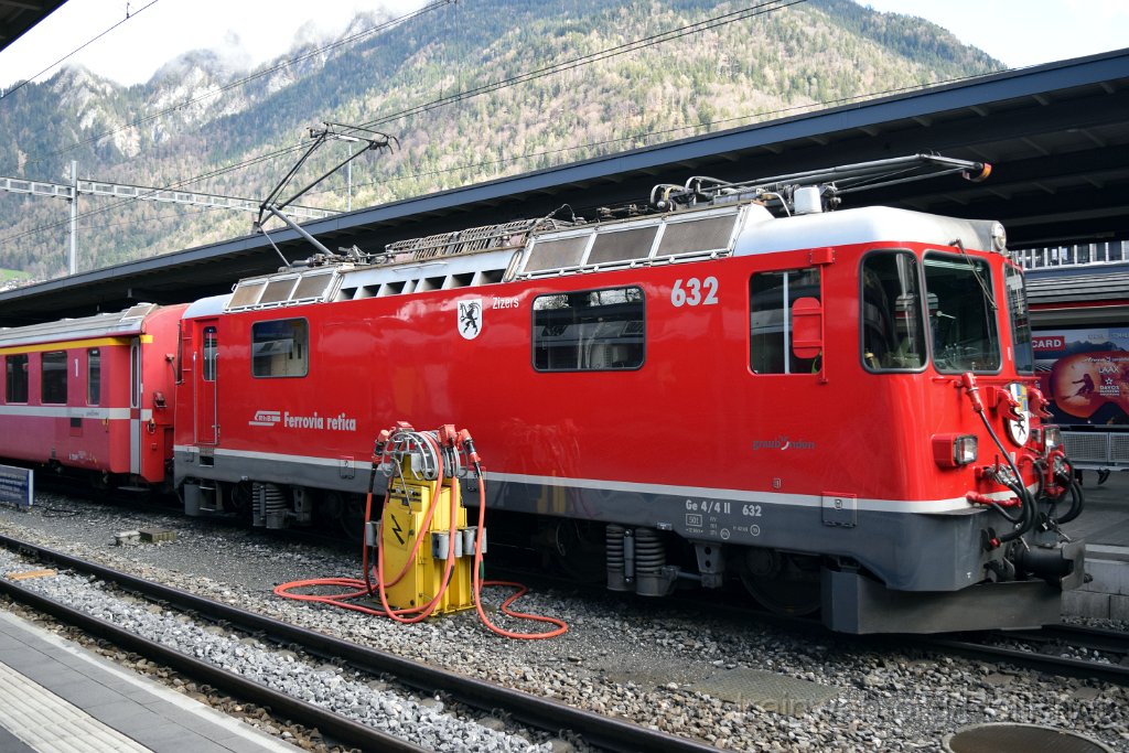 9017-0037-310324.jpg - RhB Ge 4/4" 632 "Zizers" / Chur 31.3.2024