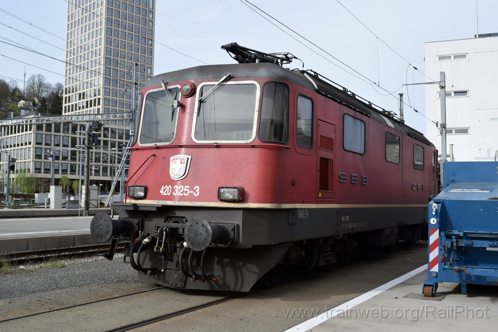 9027-0016-070424.jpg - SBB-CFF Re 4/4" 11325 / St.Gallen HB 7.4.2024