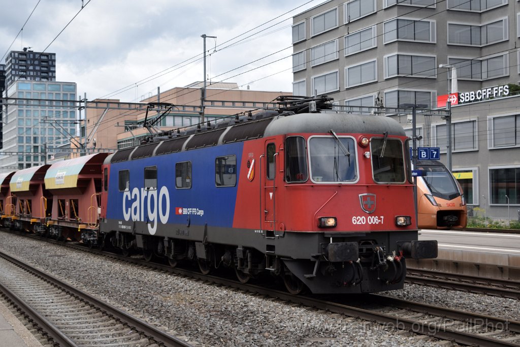 9055-0038-160424.jpg - SBB-CFF Re 620.006-7 "Turgi" / Zürich-Altstetten 16.4.2024