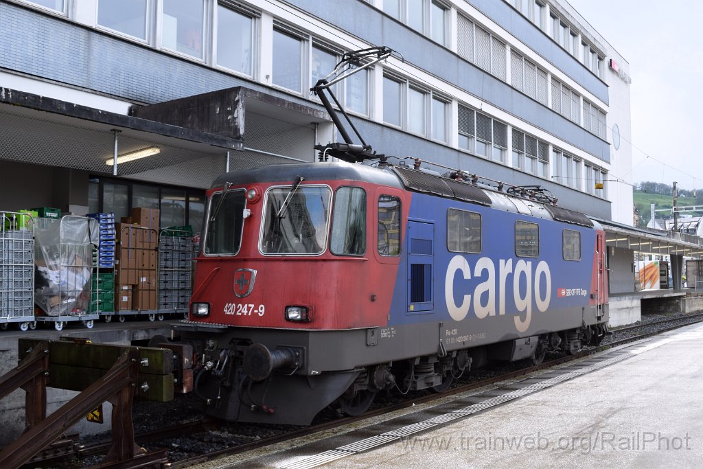 9058-0010-200424.jpg - SBB-CFF Re 420.247-9 / St.Gallen HB 20.4.2024