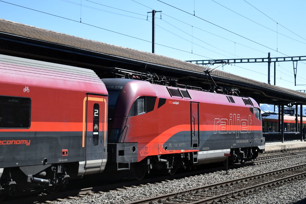 9064-0031-270424.jpg - ÖBB 1116.218 "Spirit of Zürich" / Pfäffikon SZ 27.4.2024