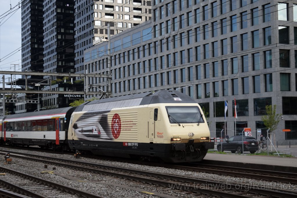 9076-0038-290424.jpg - SBB-CFF Re 460.019-3 "Terre Sainte" / Zürich-Altstetten 29.4.2024
