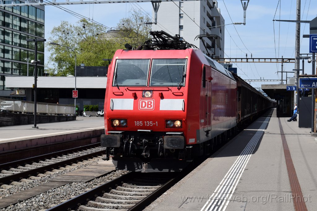9079-0039-290424.jpg - DBAG 185.135-1 / Zürich-Altstetten 29.4.2024