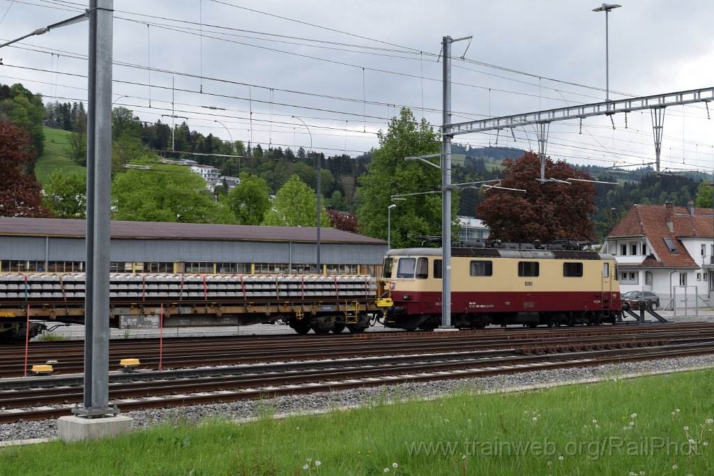 9097-0046-090524.jpg - IRSI Re 421.393-0 "TEE" / Wattwil 9.5.2024