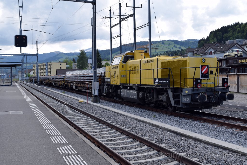 9149-0036-200524.jpg - Vanoli Am 847.909-9 "Lok Erstfeld" / Wattwil 20.5.2024