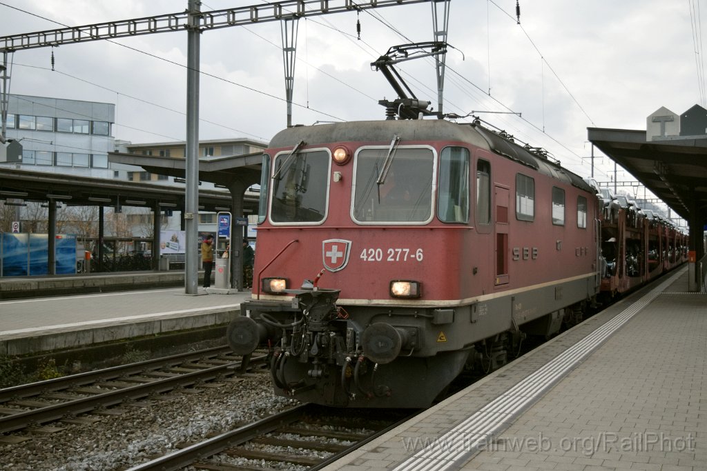 9493-0006-041224.jpg - SBB-CFF Re 4/4" 11277 / Pratteln 4.12.2024