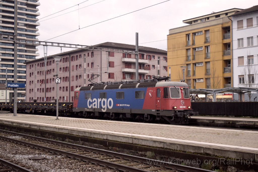 9497-0015-041224.jpg - SBB-CFF Re 620.068-7 "Stein-Säckingen" / Pratteln 4.12.2024