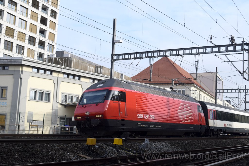 9498-0031-051224.jpg - SBB-CFF Re 460.086-2 "Ägerisee" / Lenzburg 5.12.2024