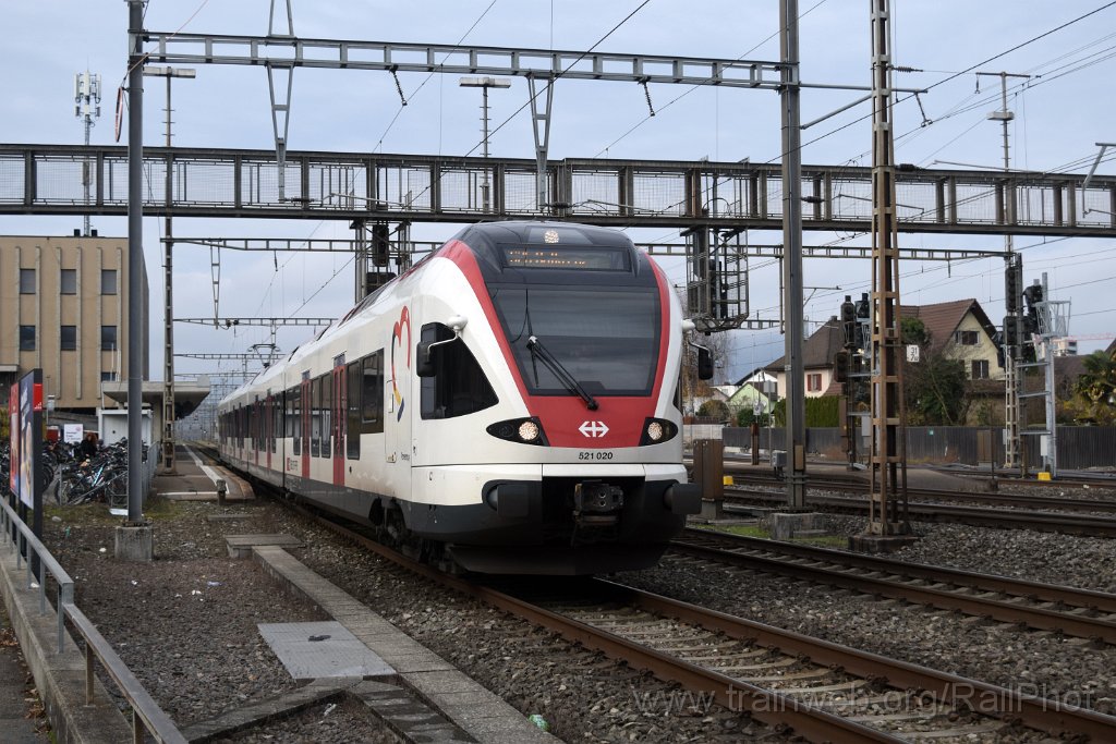 9501-0019-051224.jpg - SBB-CFF RABe 521.020-8 "Porrentruy" / Lenzburg 5.12.2024