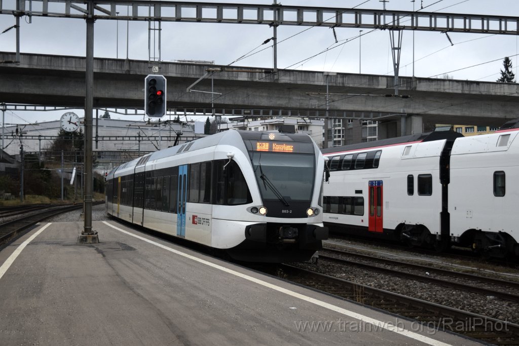 9505-0008-101224.jpg - Thurbo RABe 526.803-2 / St.Gallen-St.Fiden 10.12.2024