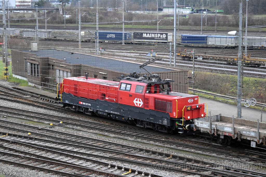 9507-0035-111224.jpg - SBB-CFF Aem 940.037-5 / RB Limmattal 11.12.2024