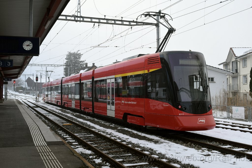 9525-0043-261224.jpg - AB ABe 4/6 4111 "Fähnern" / Appenzell 26.12.2024