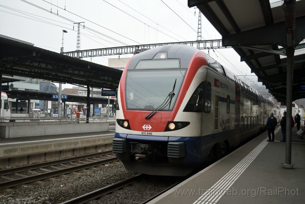 9527-0045-291224.jpg - SBB-CFF RABe 511.046 / Baden 29.12.2024