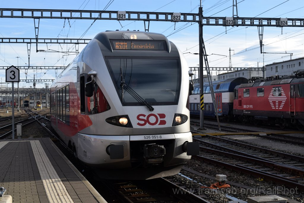 9533-0012-060125.jpg - SOB RABe 526.051-8 "Zimmerberg" / Rapperswil 6.1.2025