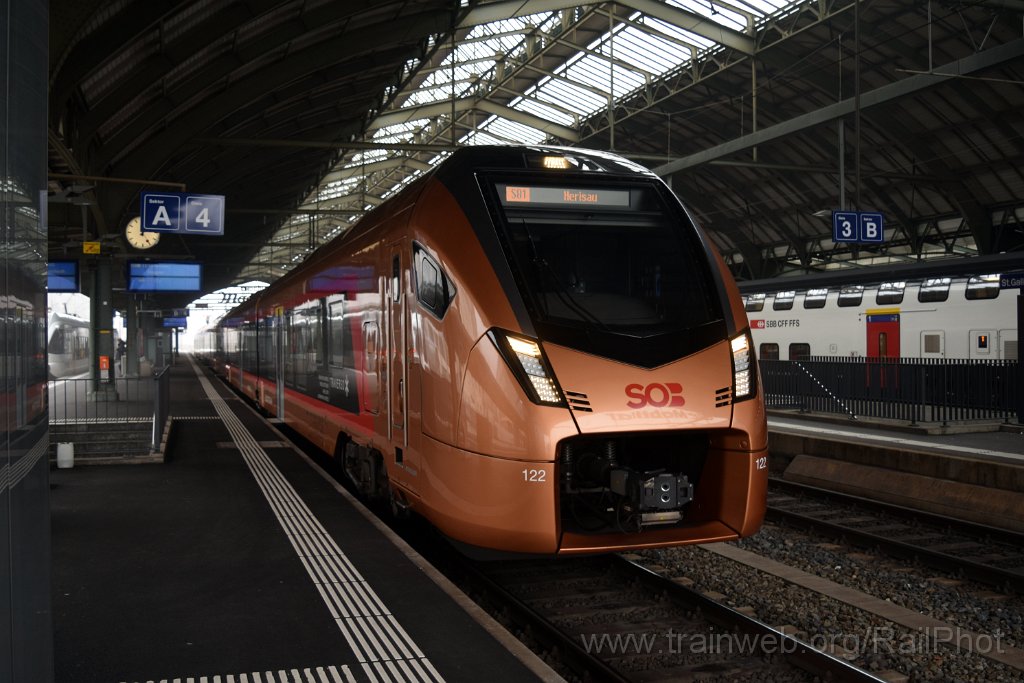 9539-0004-190125.jpg - SOB RABe 526.122-7 / St.Gallen HB 19.1.2025