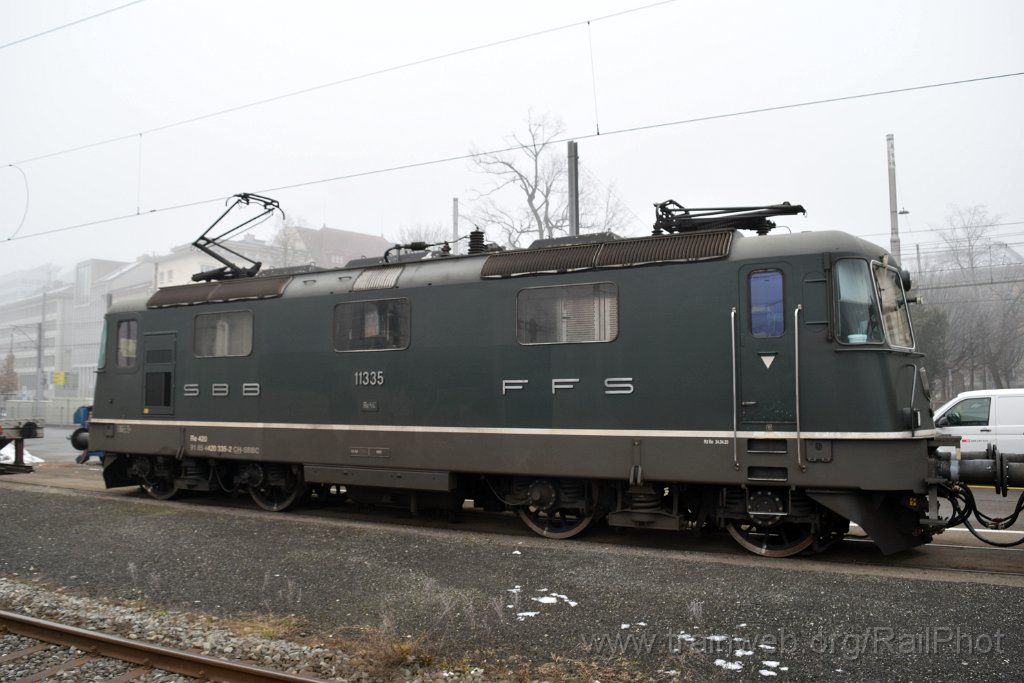 9539-0020-190125.jpg - SBB-CFF Re 4/4" 11335 / St.Gallen HB 19.1.2025