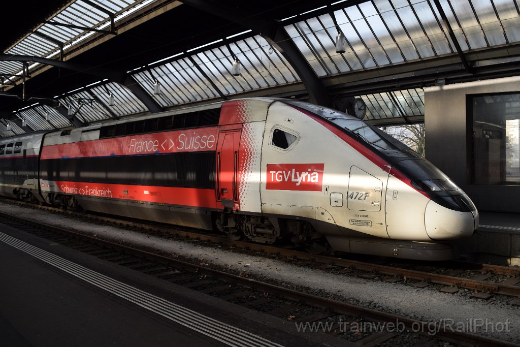 9543-0025-190125.jpg - SNCF TGV 310.042 / Zürich HB 19.1.2025
