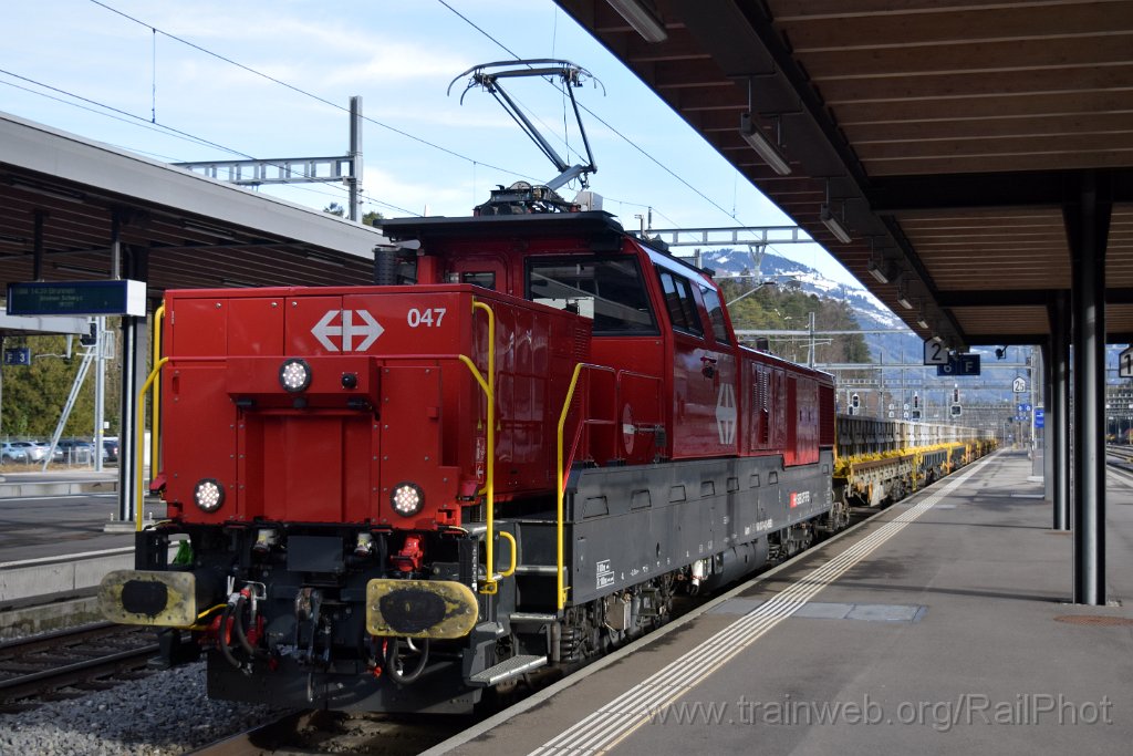 9548-0034-240125.jpg - SBB-CFF Aem 940.047 / Arth-Goldau 24.1.2025