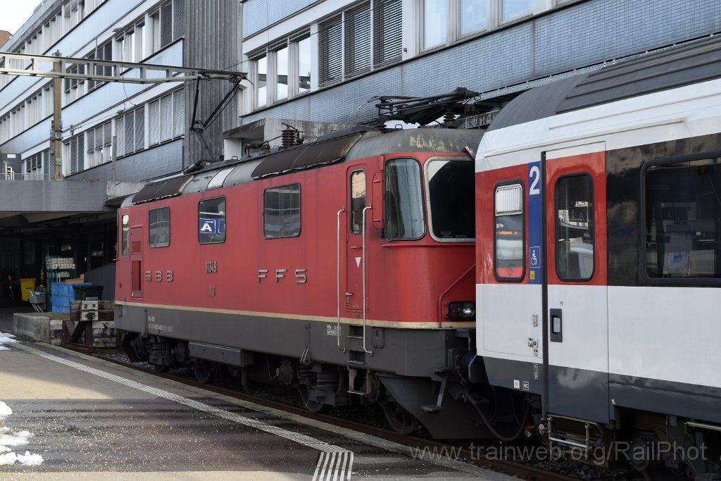 9551-0050-250125.jpg - SBB-CFF Re 4/4" 11349 / St.Gallen HB 25.1.2025