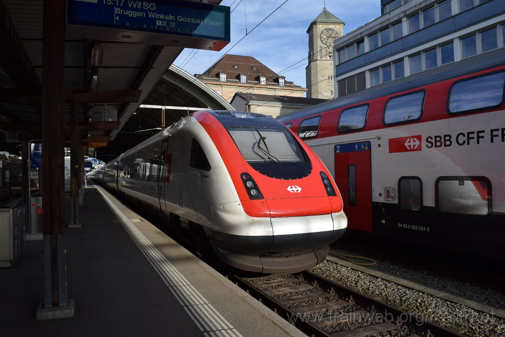 9552-0019-250125.jpg - SBB-CFF ICN RABe 500.032 "Henri Dufaux" / St.Gallen HB 25.1.2025