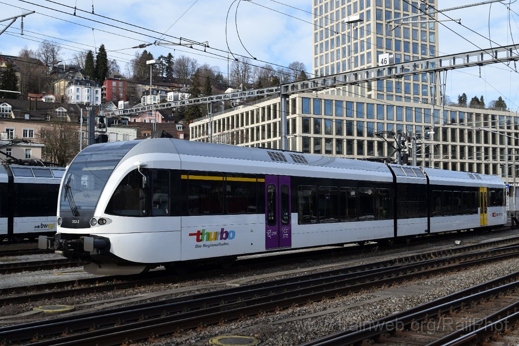 9552-0040-250125.jpg - Thurbo RABe 526.723-2 / St.Gallen HB 25.1.2025