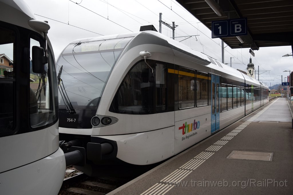 9555-0042-270125.jpg - Thurbo RABe 526.754-7 / Nesslau Neu St-Johann 27.1.2025