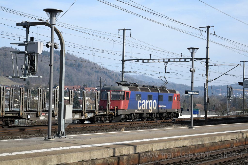 9560-0020-070225.jpg - SBB-CFF Re 620.061-2 "Gampel-Steg" / Killwangen-Spreitenbach 7.2.2025