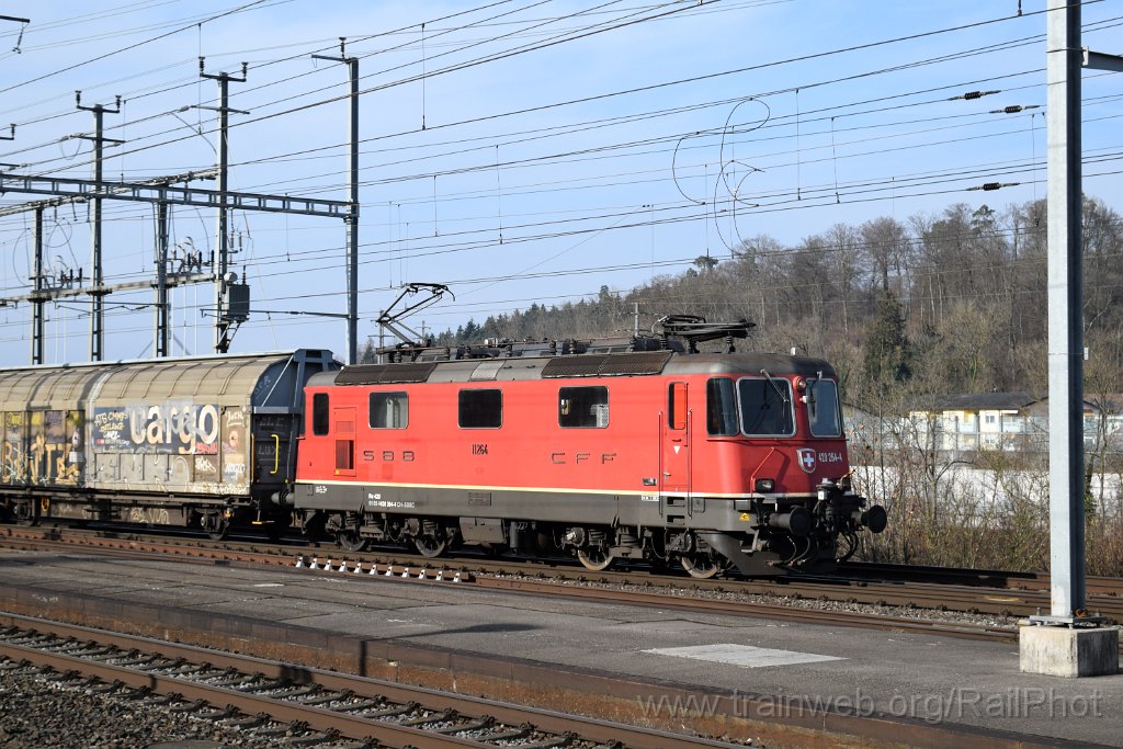 9560-0045-070225.jpg - SBB-CFF Re 4/4" 11264 / Killwangen-Spreitenbach 7.2.2025