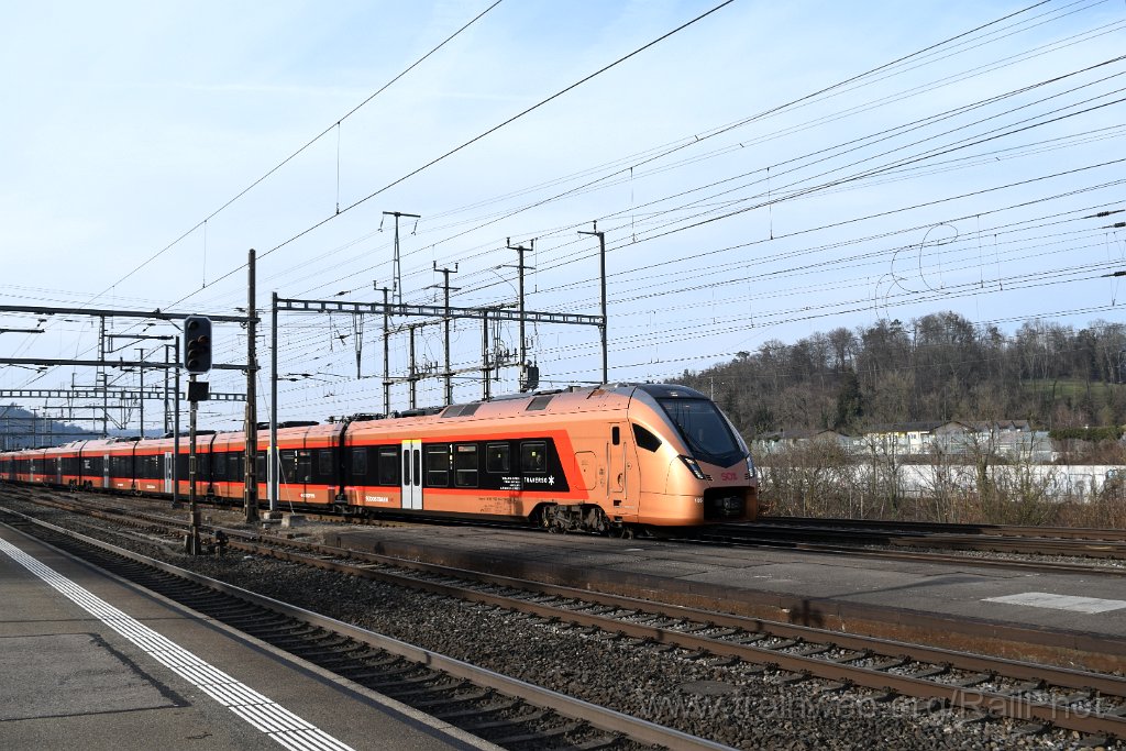 9562-0024-070225.jpg - SOB RABe 526.105 / Killwangen-Spreitenbach 7.2.2025