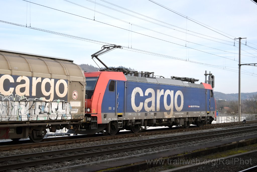 9565-0038-070225.jpg - SBB-CFF Re 484.018 / Killwangen-Spreitenbach 7.2.2025