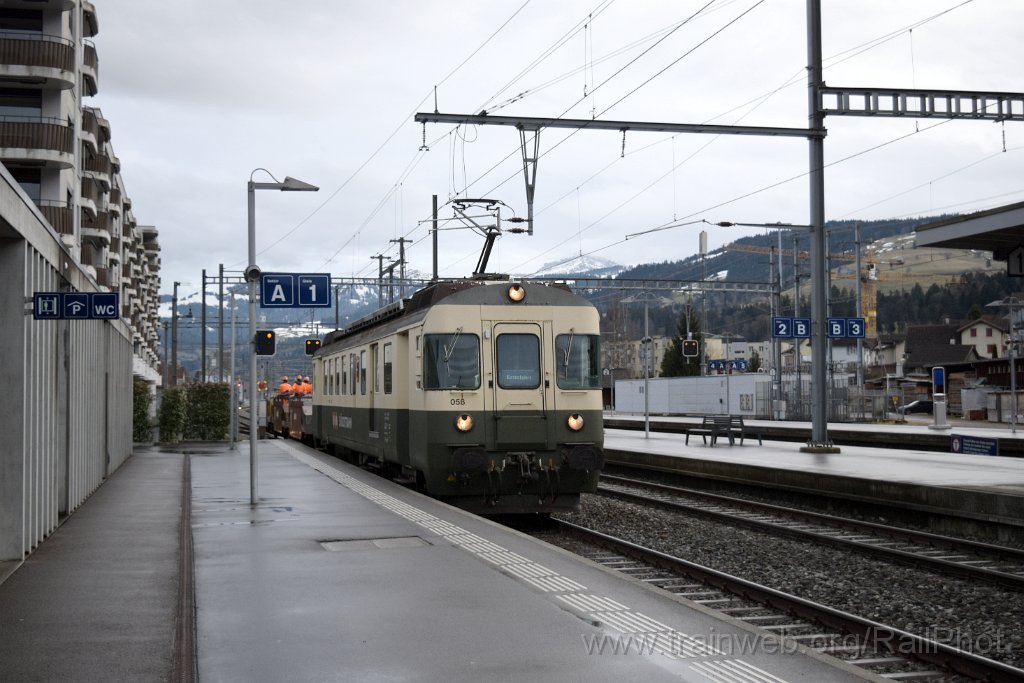 9567-0043-120225.jpg - SOB BDe 576.058-2 "Wollerau" / Wattwil 12.2.2025