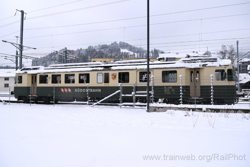 9568-0009-140225.jpg - SOB BDe 576.058-2 "Wollerau" / Wattwil 14.2.2025