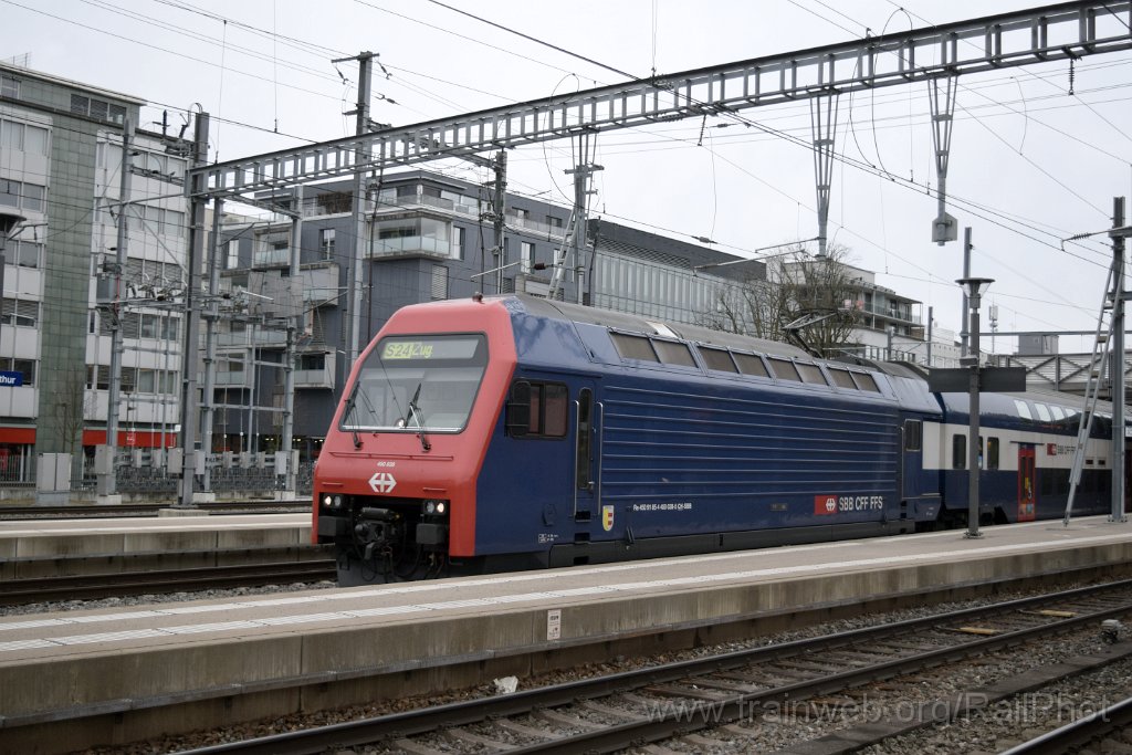 9570-0036-240225.jpg - SBB-CFF Re 450.038-5 "Wollishofen" / Winterthur 24.2.2025