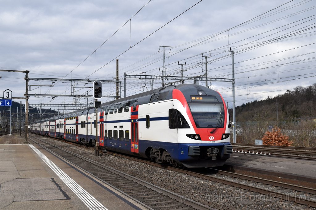 9572-0003-280225.jpg - SBB-CFF RABe 511.032 / Killwangen-Spreitenbach 28.2.2025