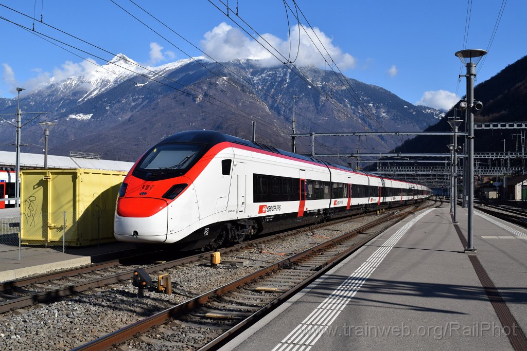 9574-0030-020325.jpg - SBB-CFF RABe 501.032 "Veneto" / Bellinzona 2.3.2025