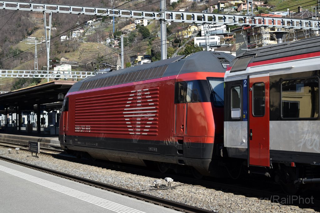 9583-0026-020325.jpg - SBB-CFF Re 460.063-1 "Brunegg" / Bellinzona 2.3.2025