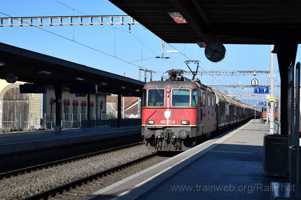 9589-0047-050325.jpg - SBB-CFF Re 4/4" 11271 / Frauenfeld 5.3.2025