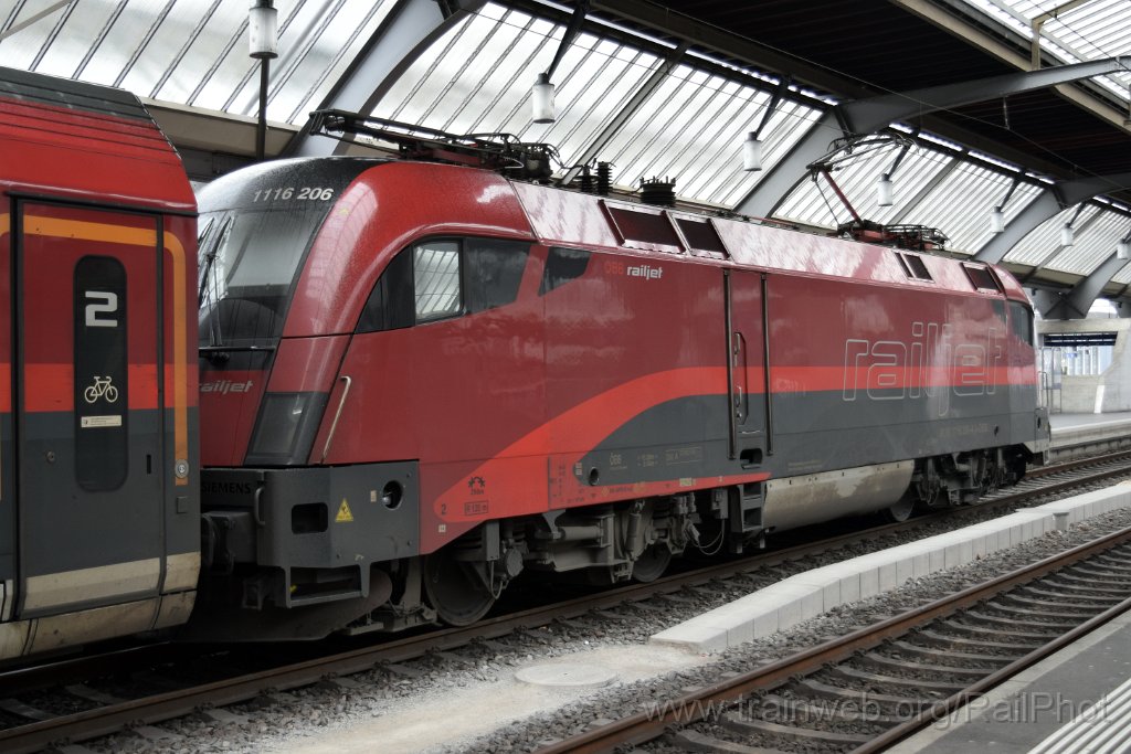9600-0047-160325.jpg - ÖBB 1116.206 / Zürich HB 16.3.2025